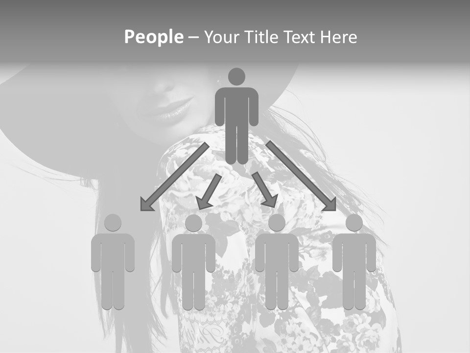 Eye Model Fashionable PowerPoint Template