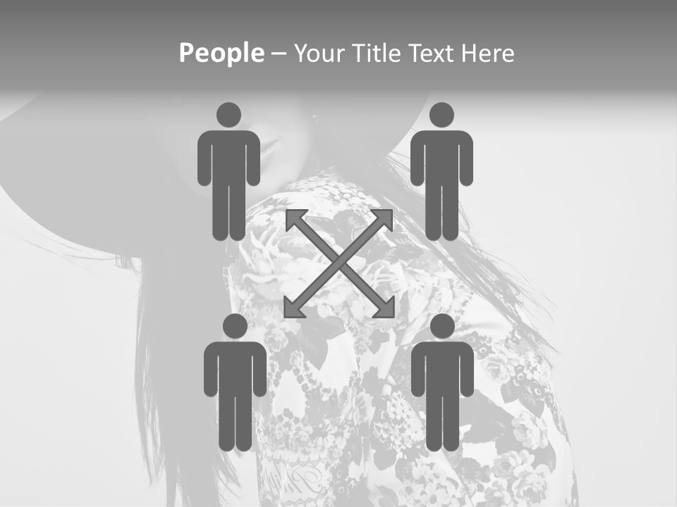 Eye Model Fashionable PowerPoint Template