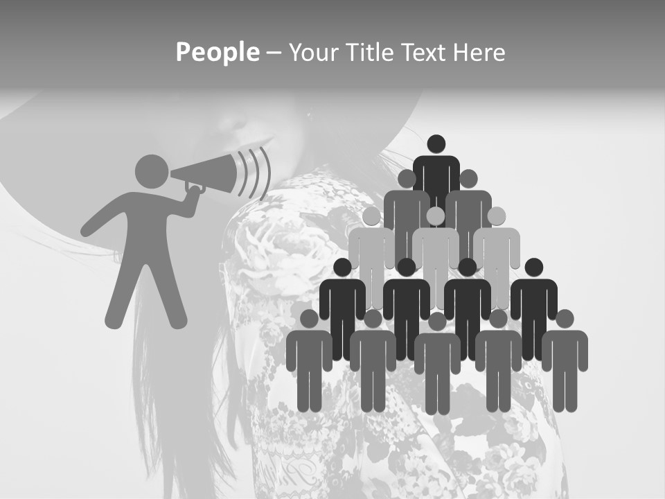 Eye Model Fashionable PowerPoint Template