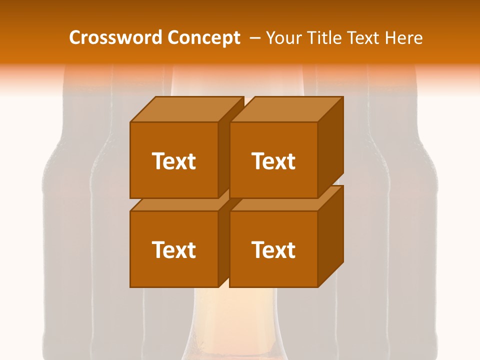 Beer Glass Foam Cold PowerPoint Template