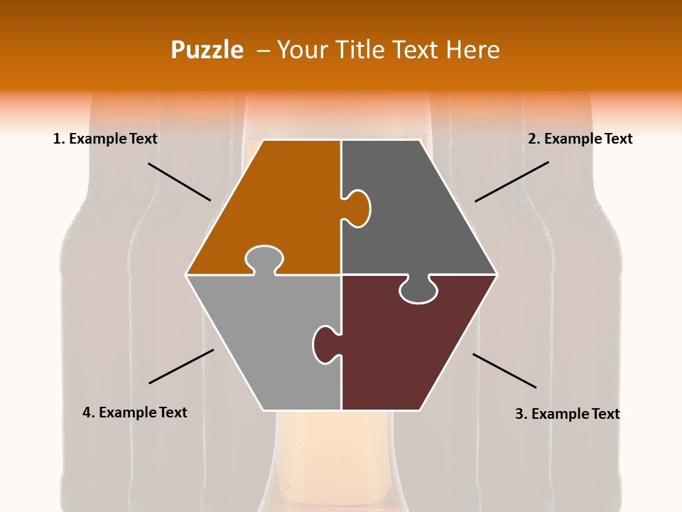 Beer Glass Foam Cold PowerPoint Template