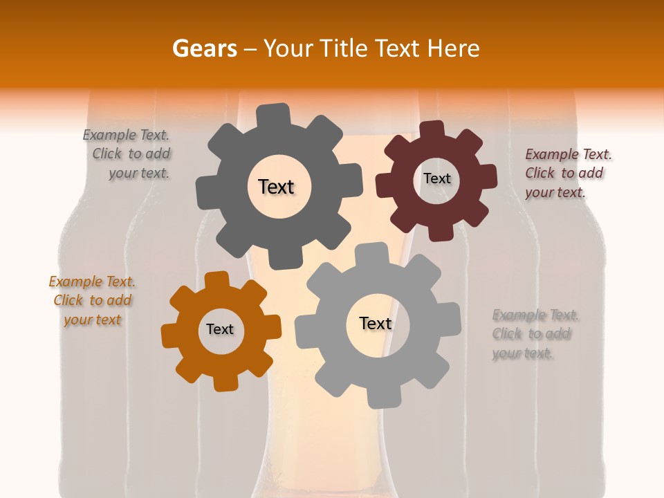 Beer Glass Foam Cold PowerPoint Template