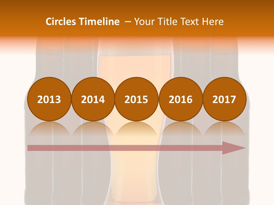 Beer Glass Foam Cold PowerPoint Template