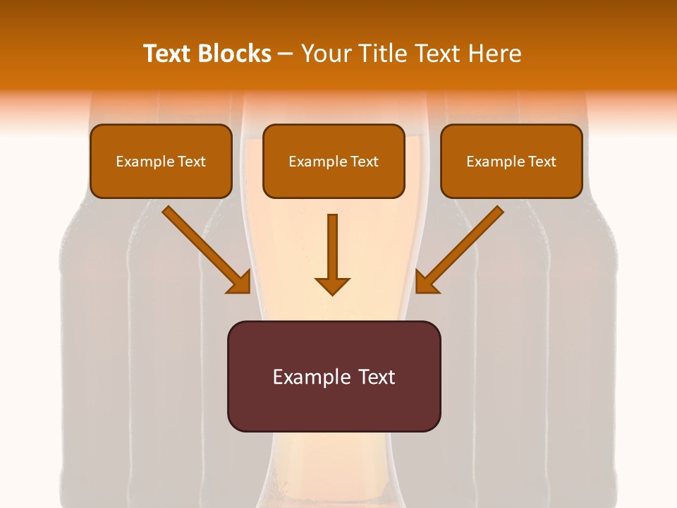 Beer Glass Foam Cold PowerPoint Template