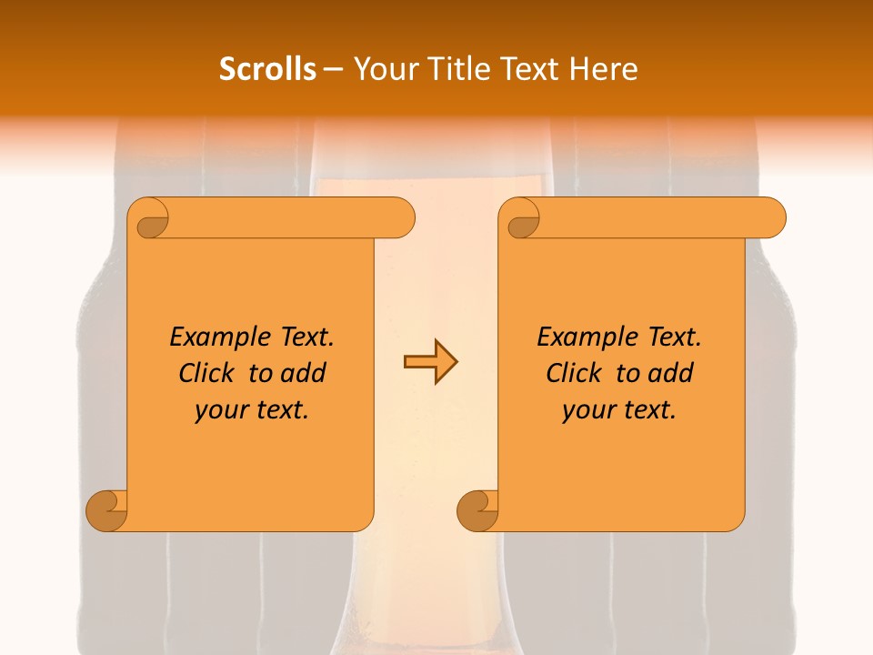 Beer Glass Foam Cold PowerPoint Template
