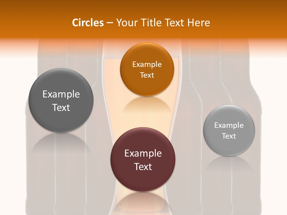 Beer Glass Foam Cold PowerPoint Template