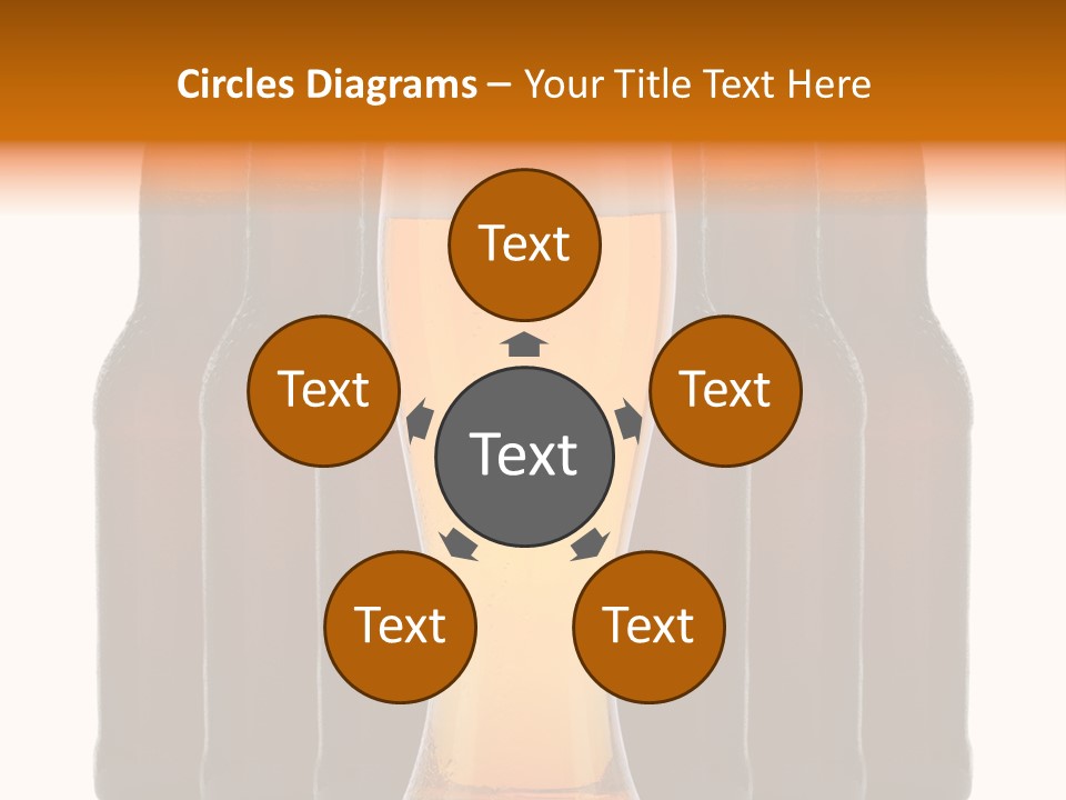 Beer Glass Foam Cold PowerPoint Template