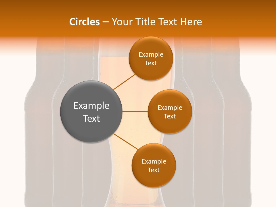 Beer Glass Foam Cold PowerPoint Template