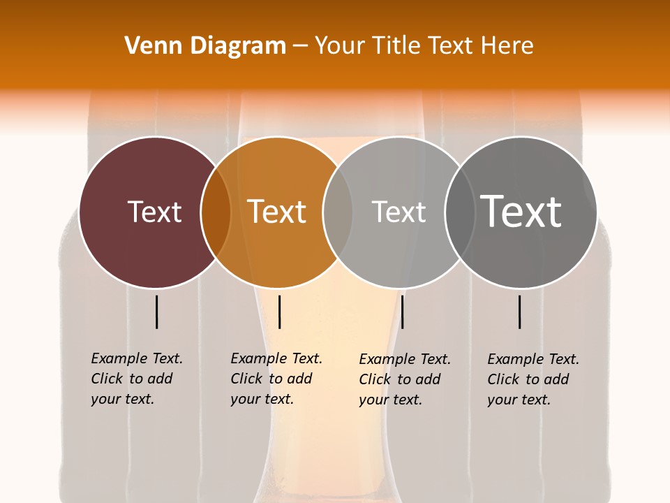 Beer Glass Foam Cold PowerPoint Template