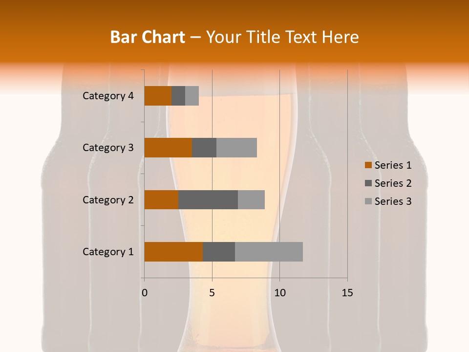 Beer Glass Foam Cold PowerPoint Template