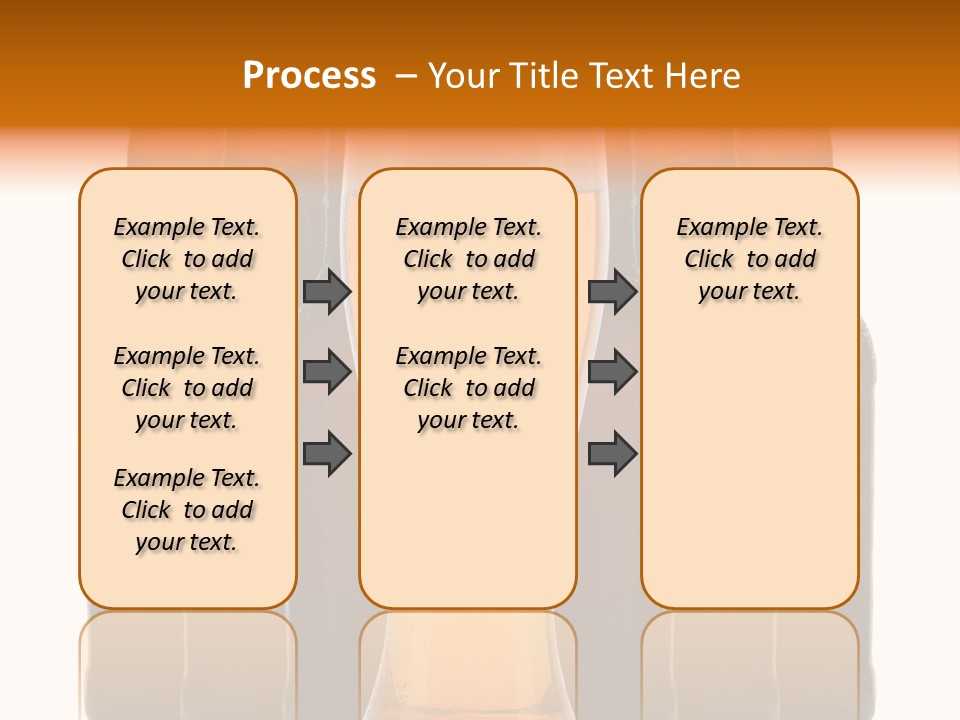 Beer Glass Foam Cold PowerPoint Template