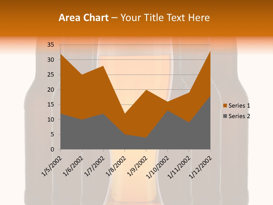 Beer Glass Foam Cold PowerPoint Template
