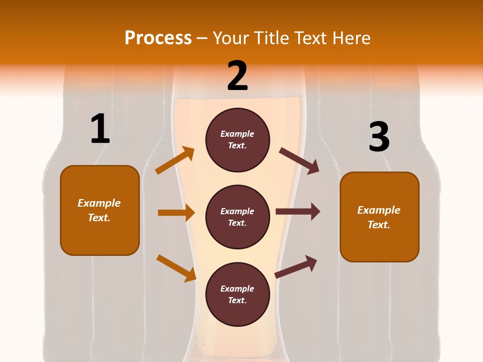 Beer Glass Foam Cold PowerPoint Template