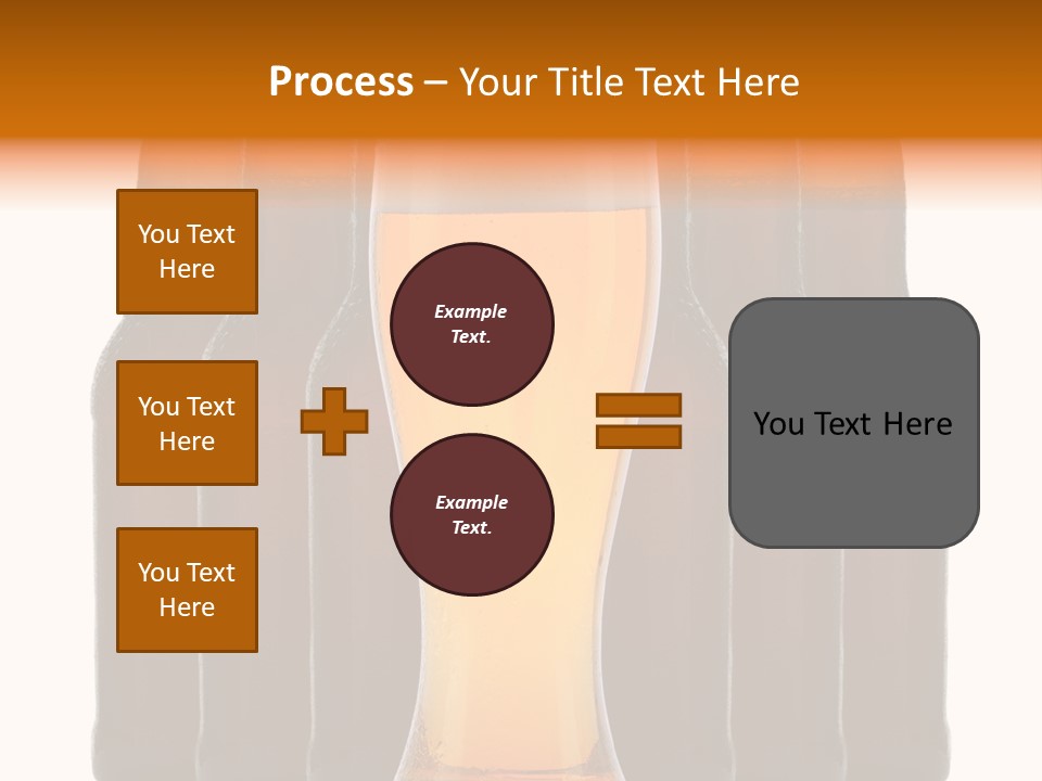 Beer Glass Foam Cold PowerPoint Template