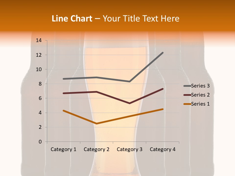 Beer Glass Foam Cold PowerPoint Template