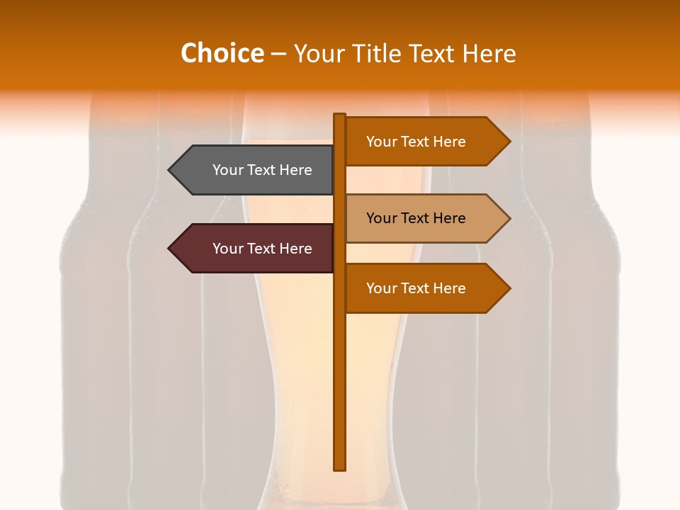 Beer Glass Foam Cold PowerPoint Template