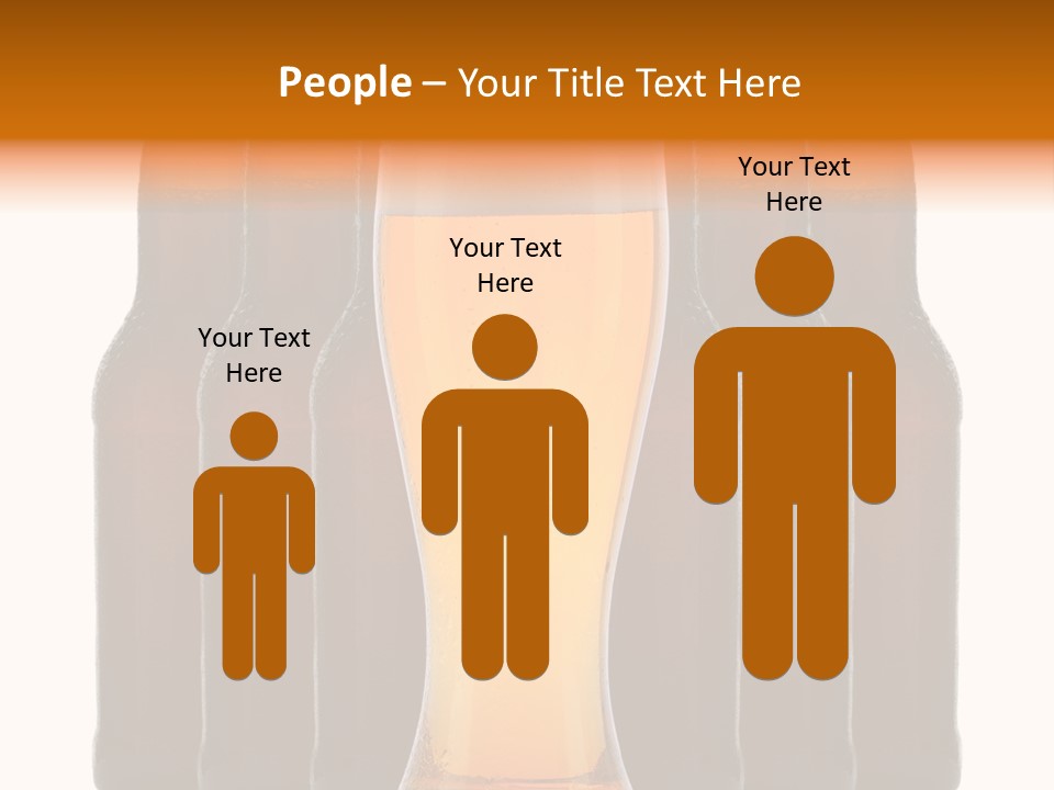 Beer Glass Foam Cold PowerPoint Template