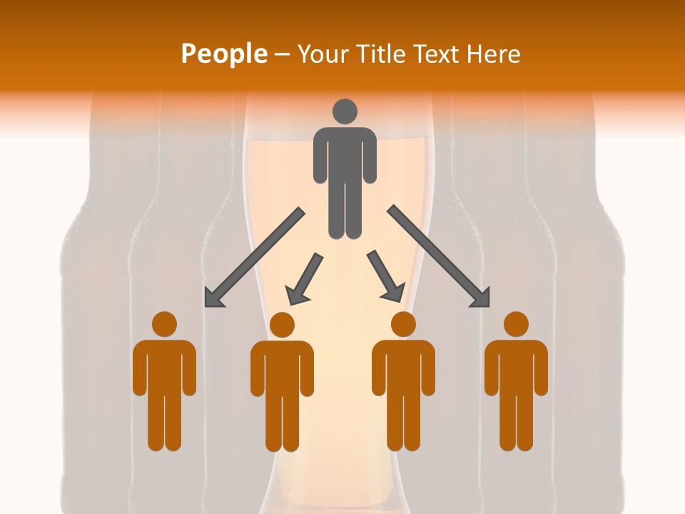 Beer Glass Foam Cold PowerPoint Template