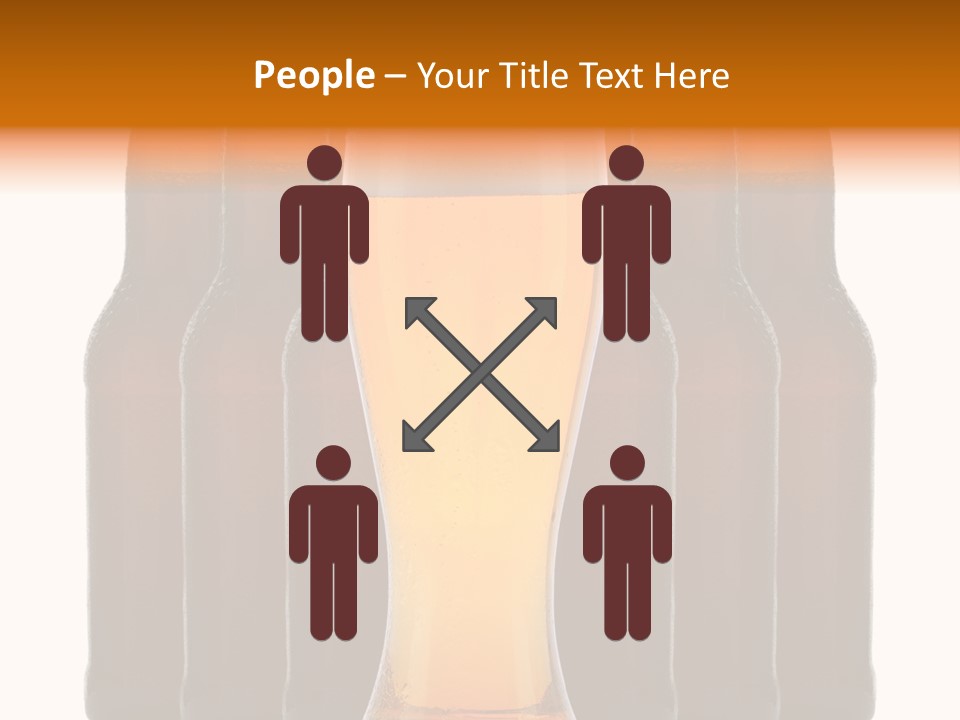 Beer Glass Foam Cold PowerPoint Template