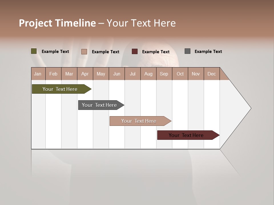 Negative Alt Caucasian PowerPoint Template