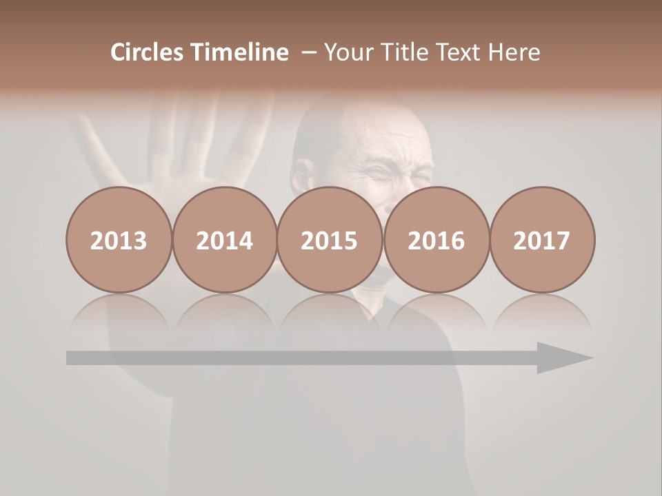 Negative Alt Caucasian PowerPoint Template