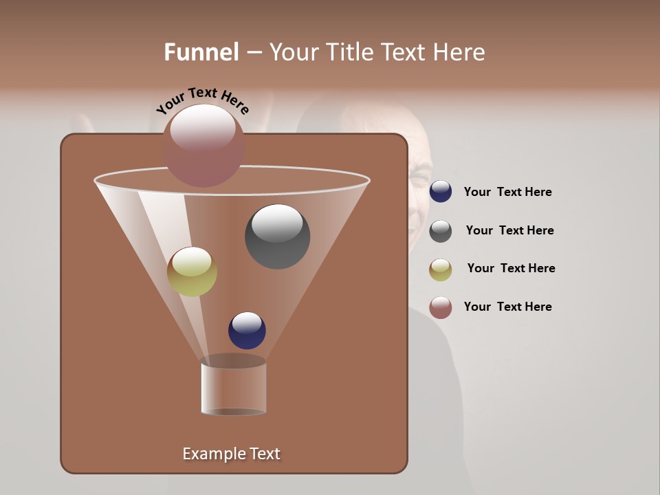 Negative Alt Caucasian PowerPoint Template