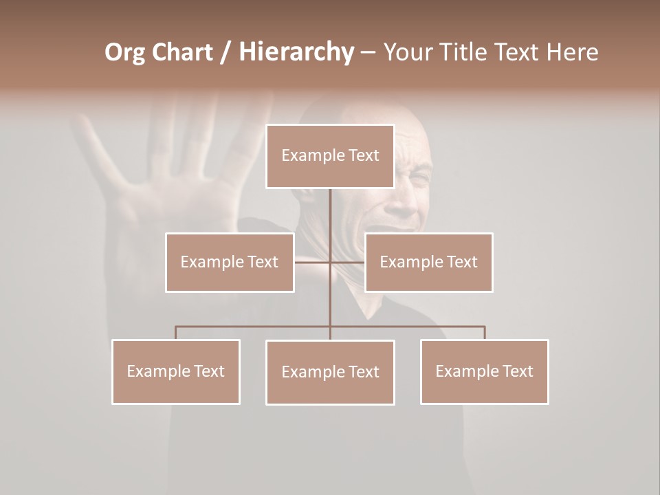 Negative Alt Caucasian PowerPoint Template