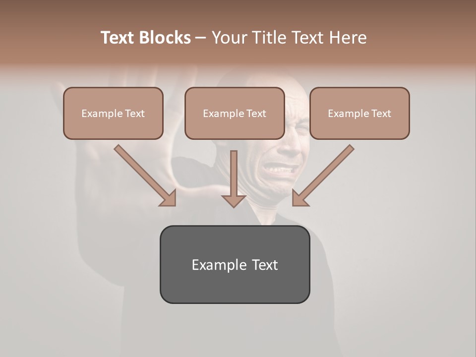 Negative Alt Caucasian PowerPoint Template