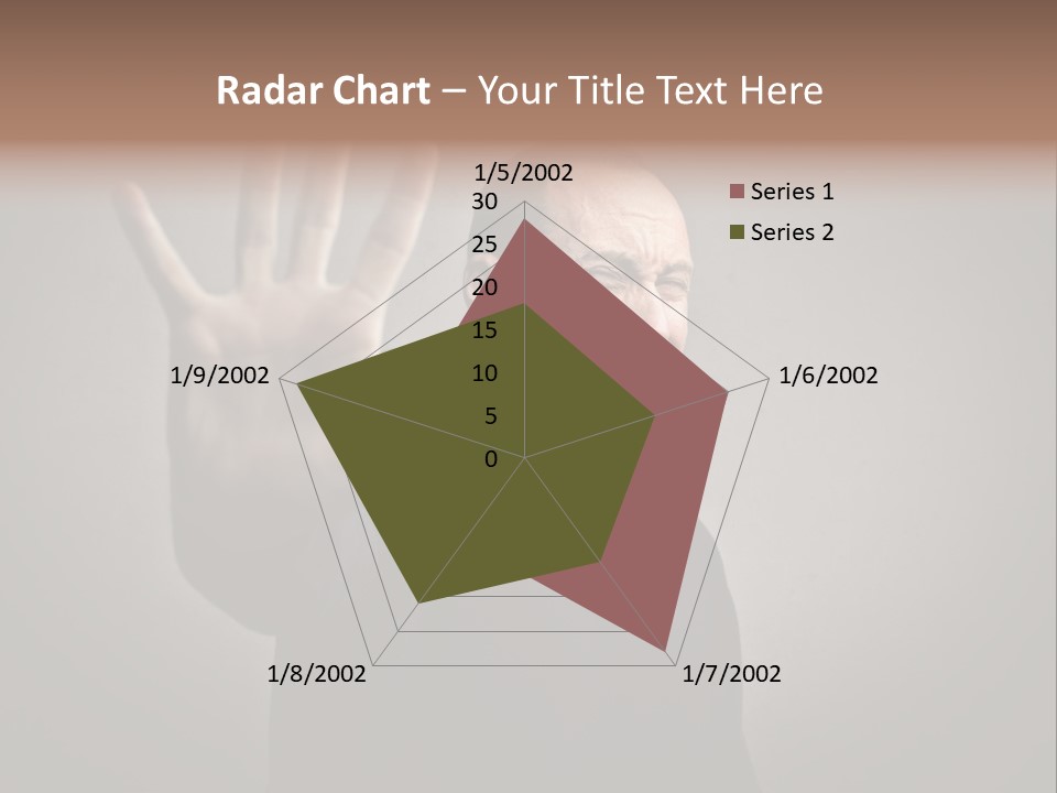 Negative Alt Caucasian PowerPoint Template