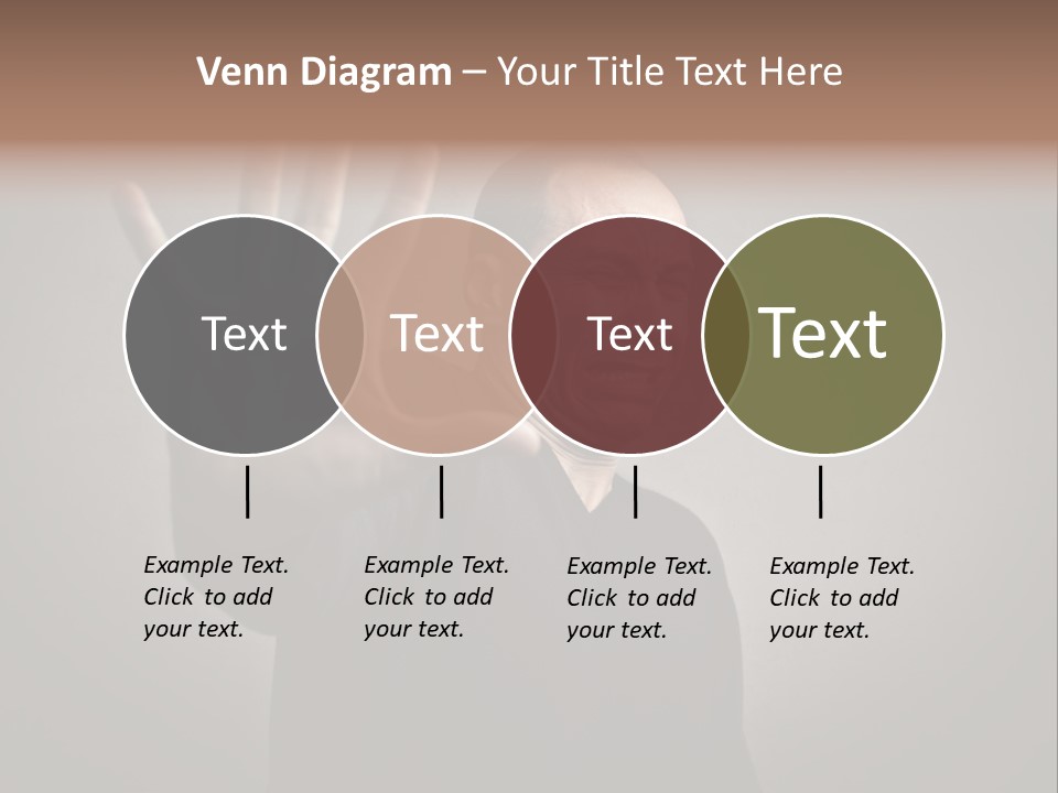 Negative Alt Caucasian PowerPoint Template