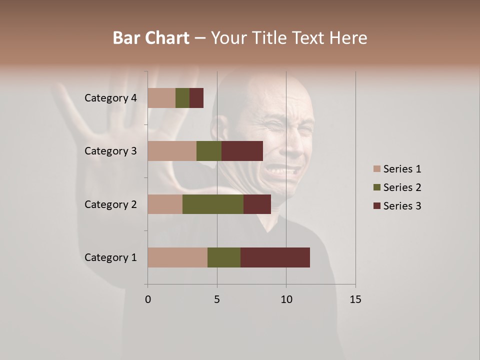 Negative Alt Caucasian PowerPoint Template