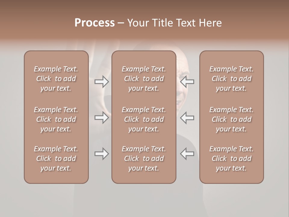 Negative Alt Caucasian PowerPoint Template