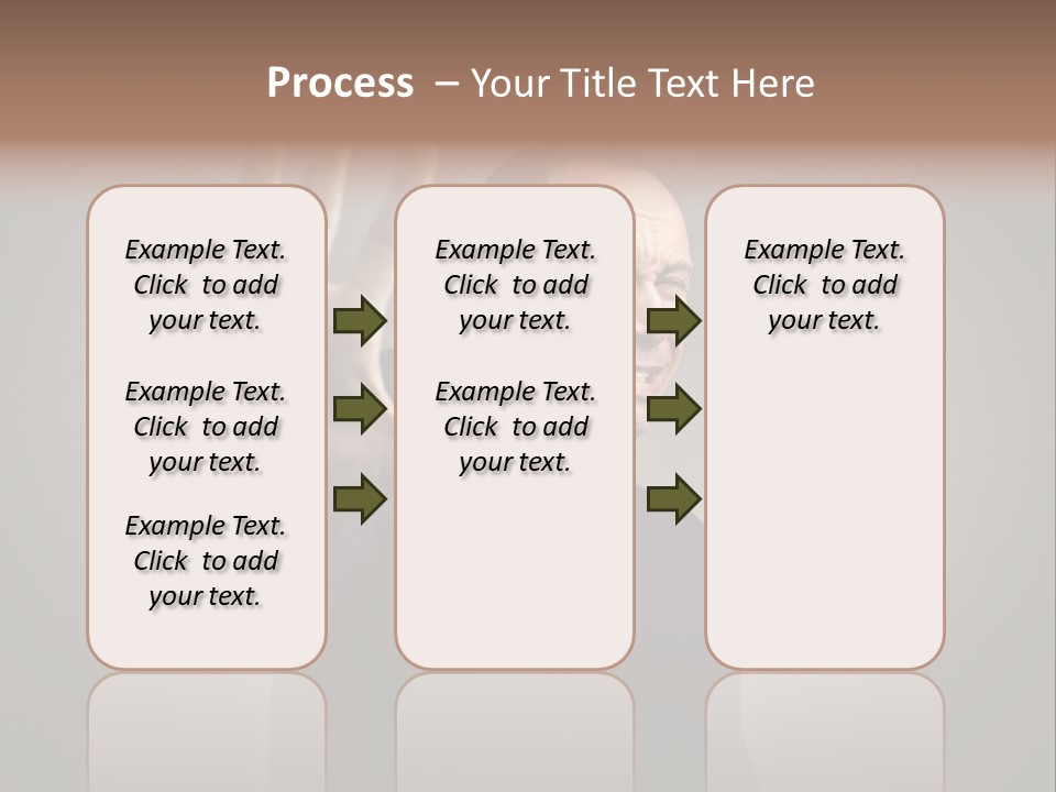 Negative Alt Caucasian PowerPoint Template