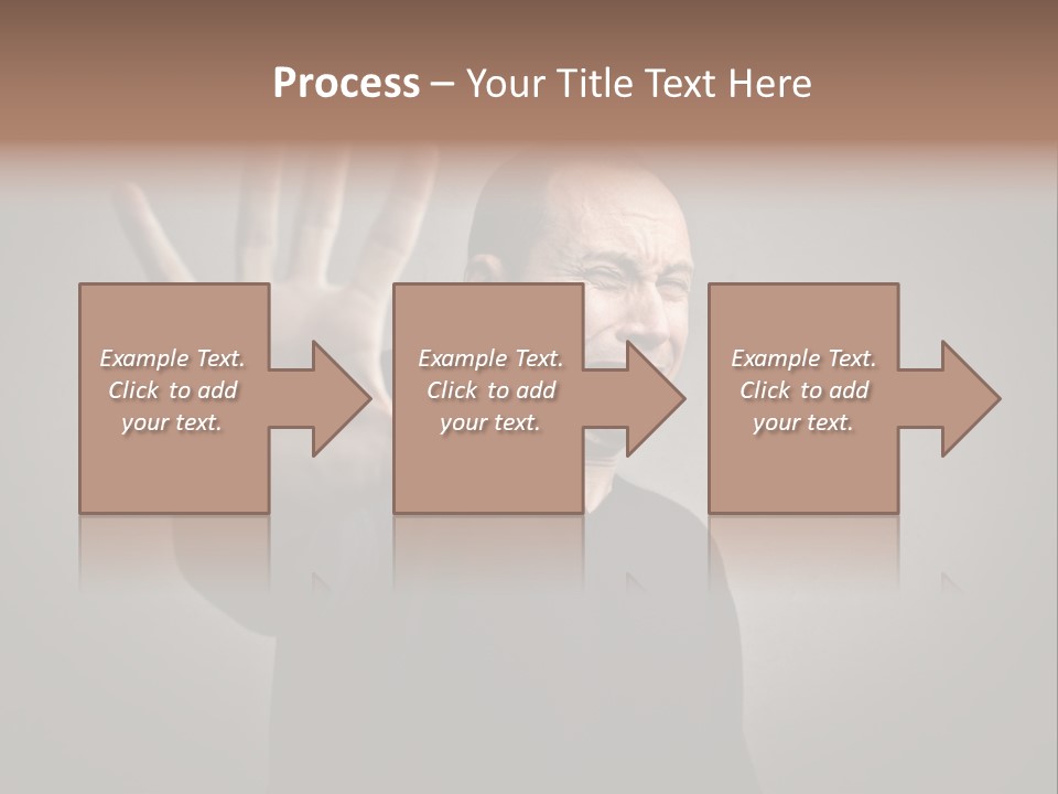 Negative Alt Caucasian PowerPoint Template