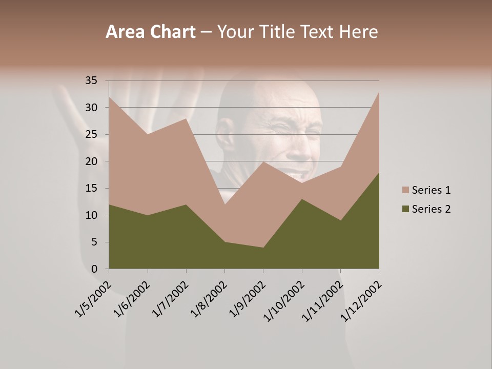 Negative Alt Caucasian PowerPoint Template