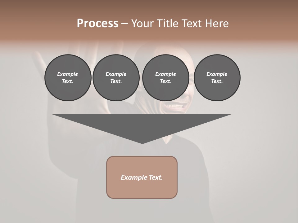 Negative Alt Caucasian PowerPoint Template
