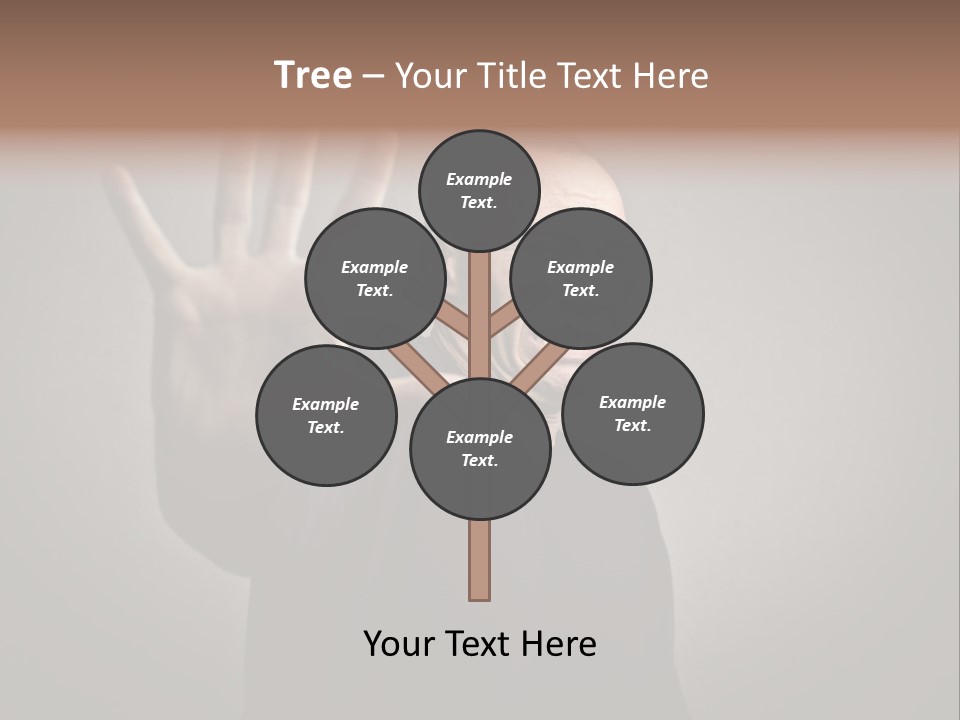 Negative Alt Caucasian PowerPoint Template