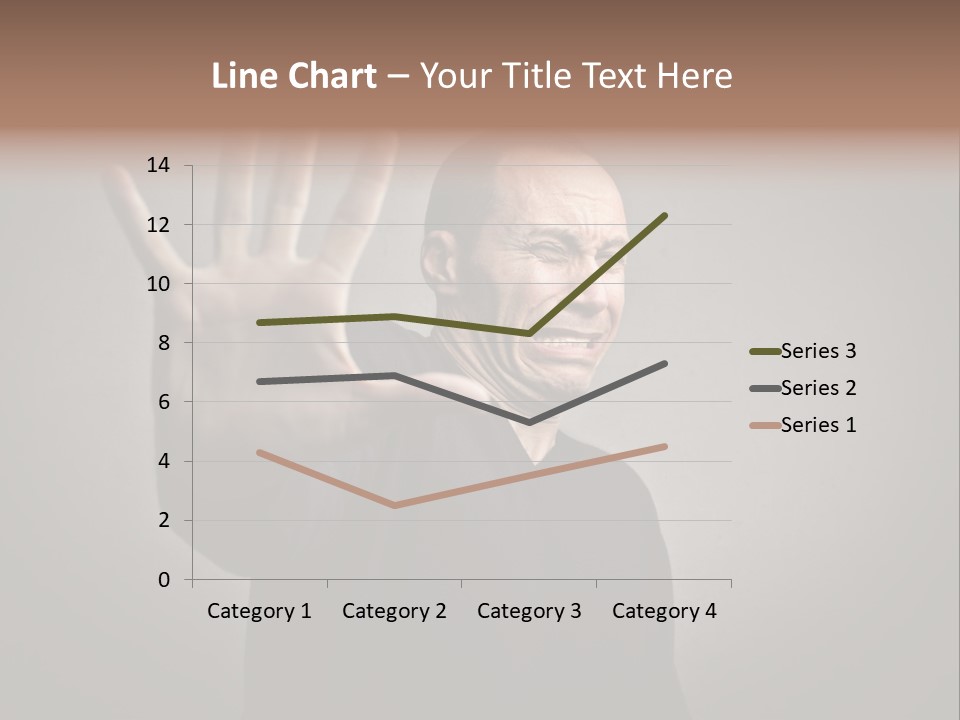 Negative Alt Caucasian PowerPoint Template