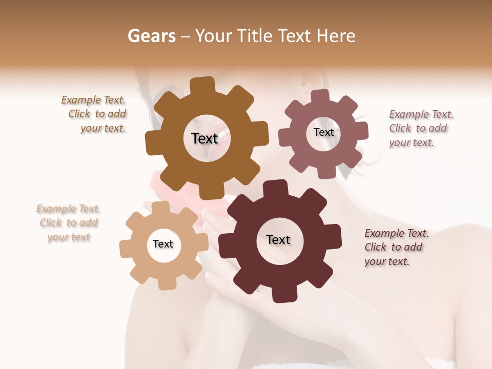 Spa Handmade Background PowerPoint Template