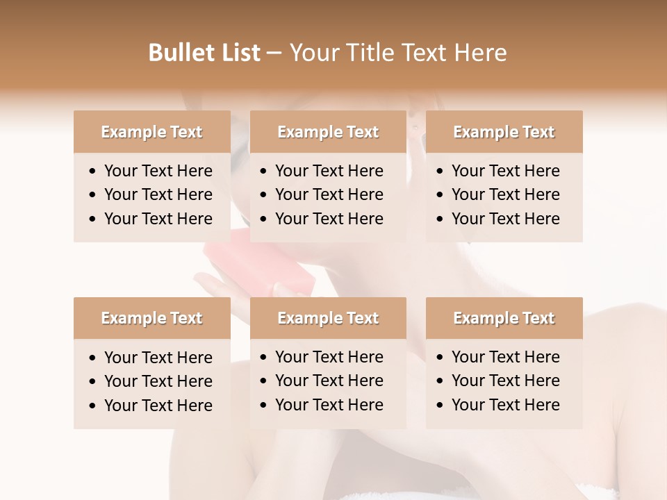 Spa Handmade Background PowerPoint Template