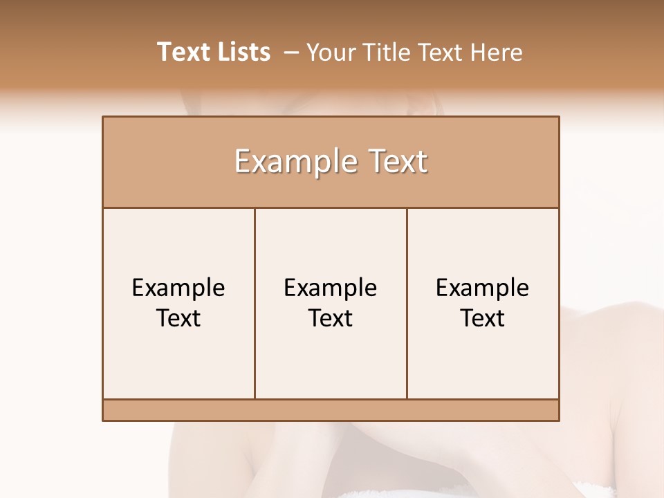 Spa Handmade Background PowerPoint Template