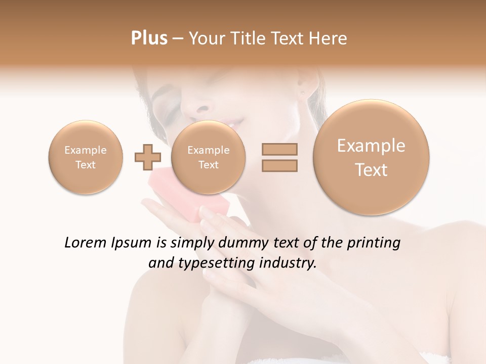 Spa Handmade Background PowerPoint Template