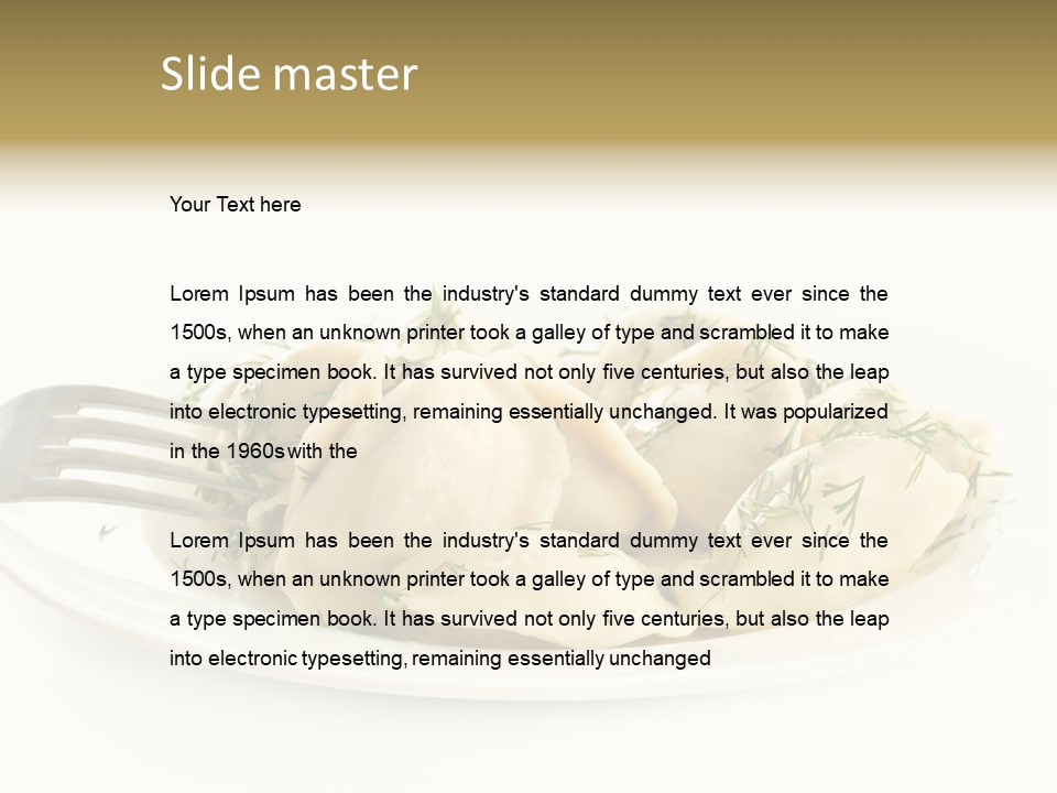 Fresh Festival Filled PowerPoint Template