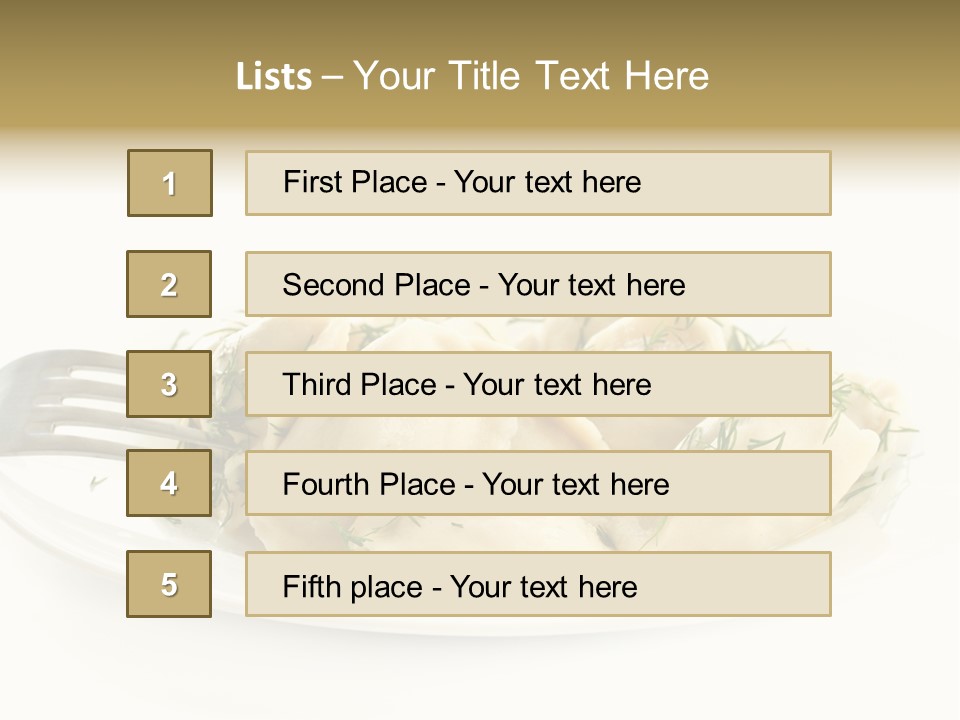 Fresh Festival Filled PowerPoint Template