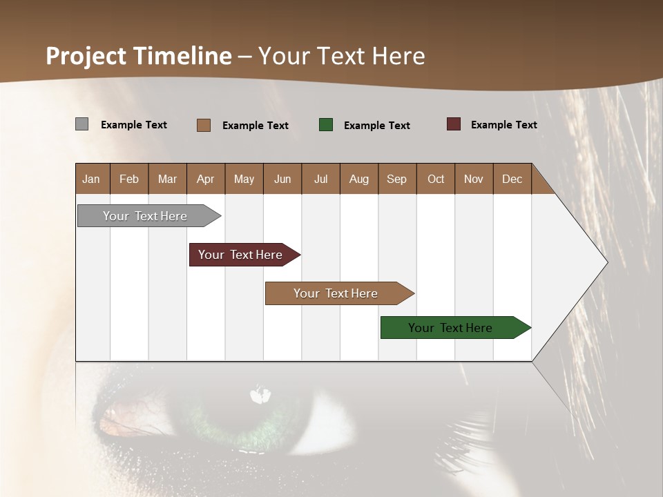 View Symbol Female PowerPoint Template