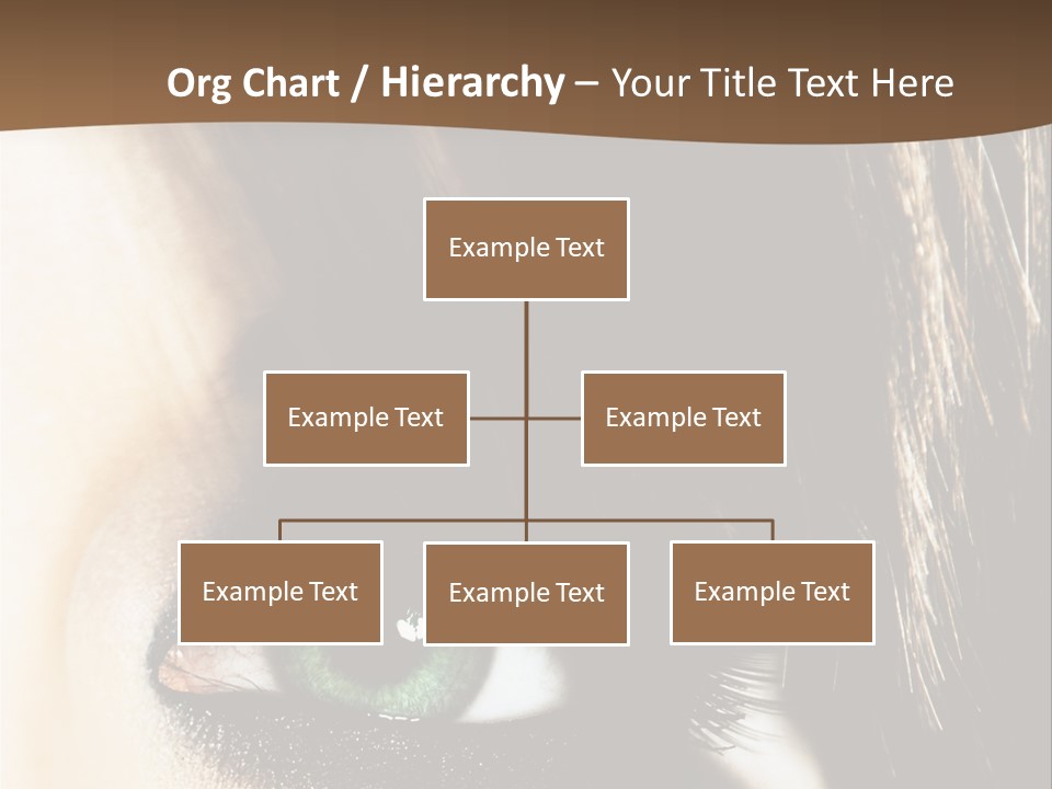 View Symbol Female PowerPoint Template
