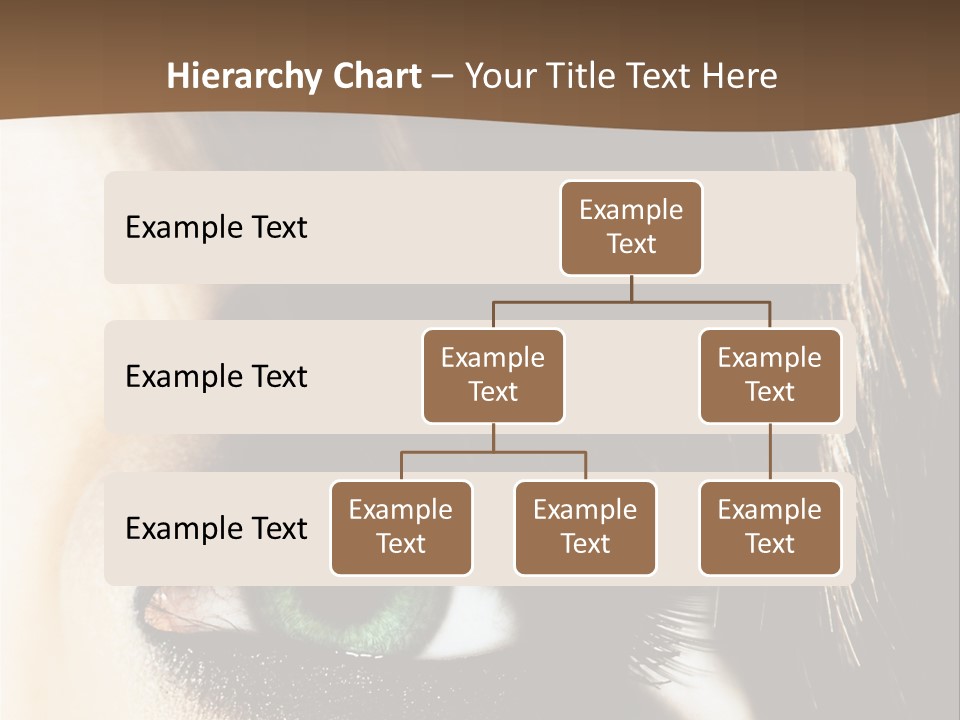 View Symbol Female PowerPoint Template