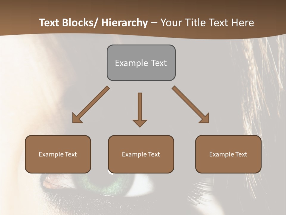 View Symbol Female PowerPoint Template