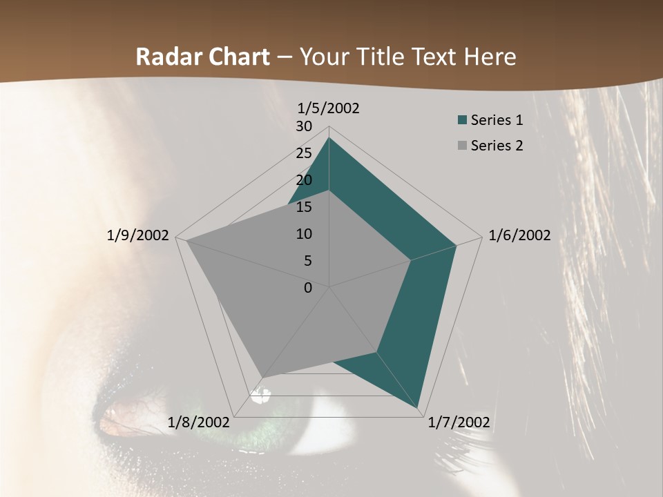 View Symbol Female PowerPoint Template
