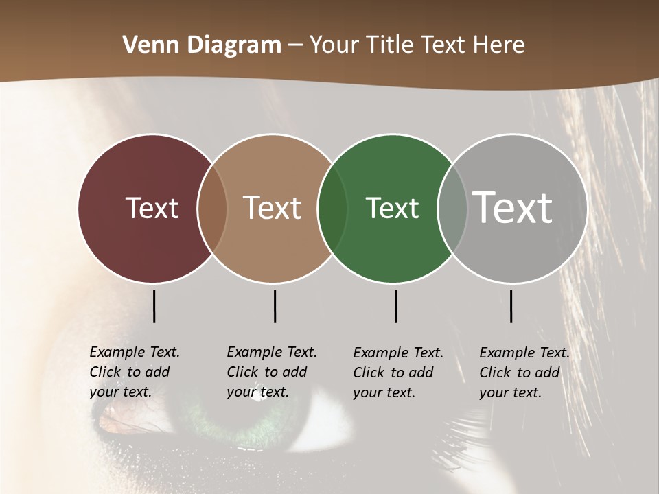View Symbol Female PowerPoint Template